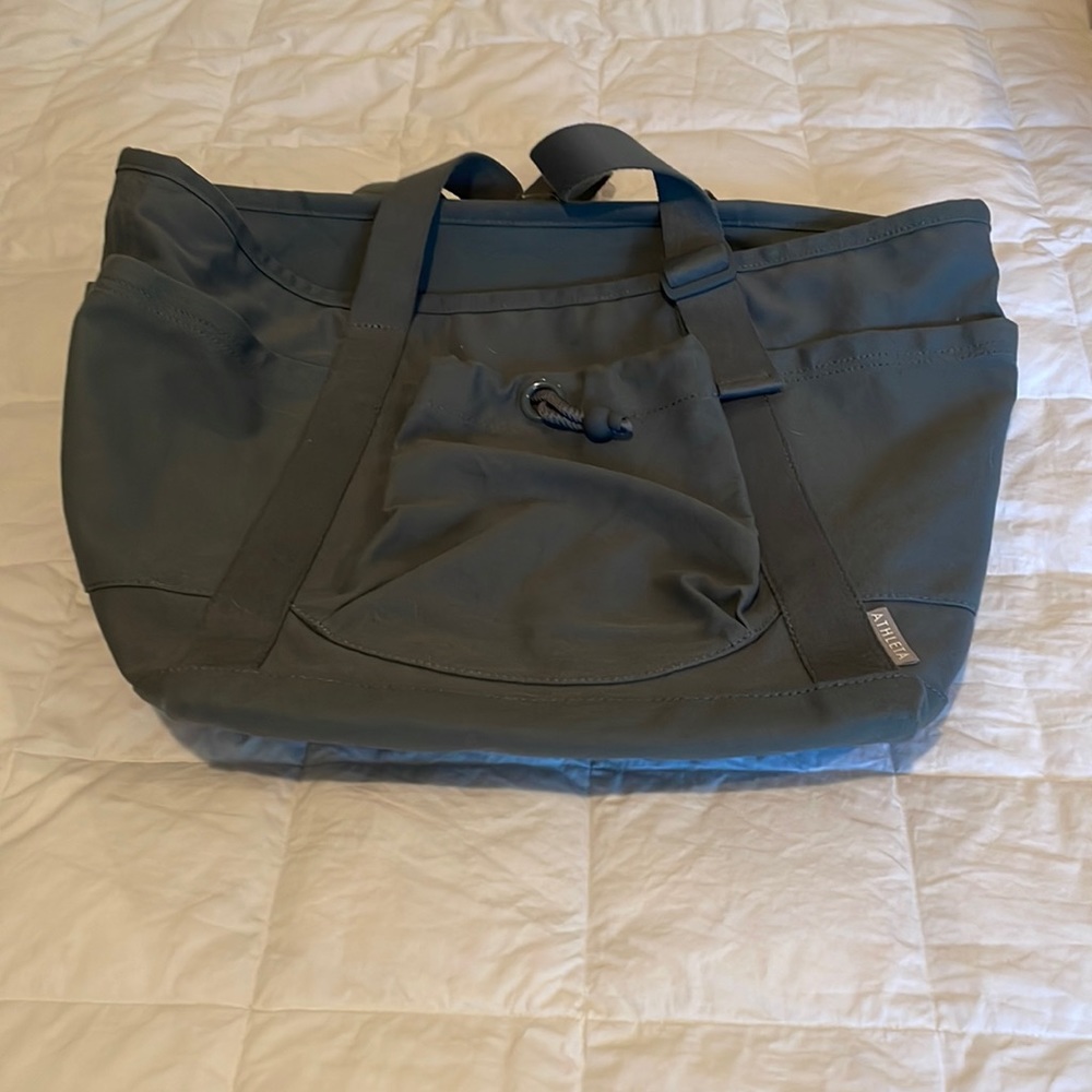 Athletic canvas bag. Perfect for using for a weekend a way!